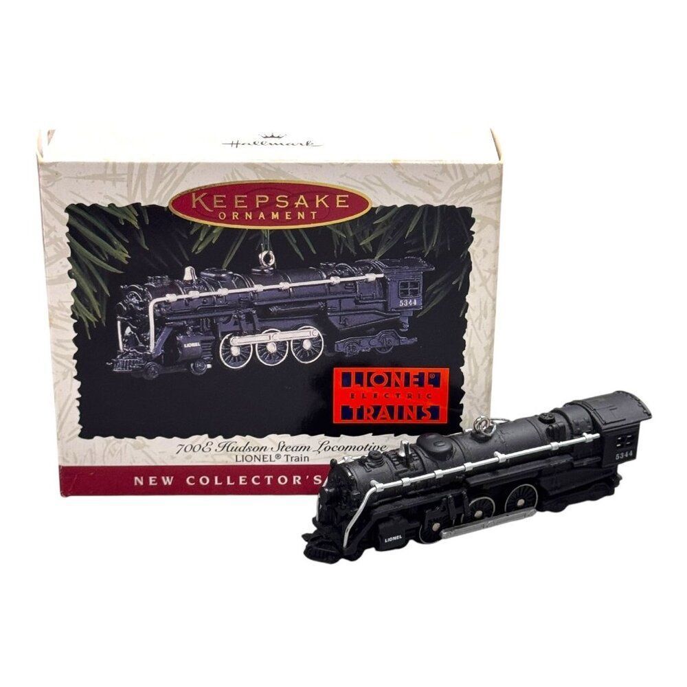 Lionel 700E Hudson Steam Locomotive Ornament 1996 Die-Cast Metal Train Model